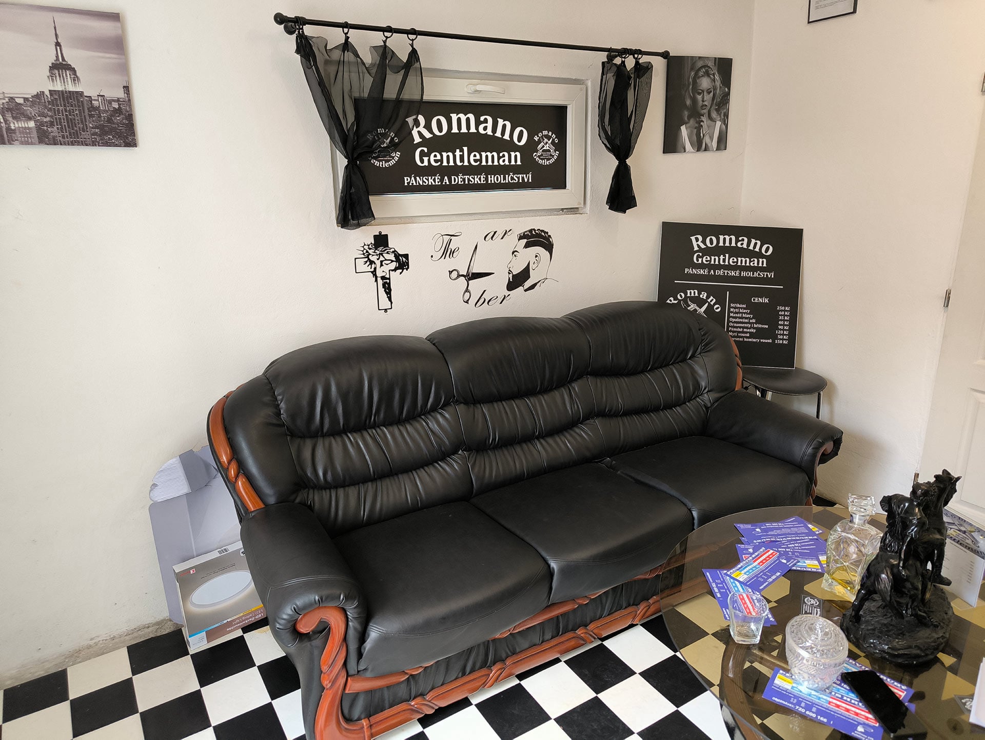 Romano Gentleman Holičství Kadeřnictví Jablonec nad Nisou Barber